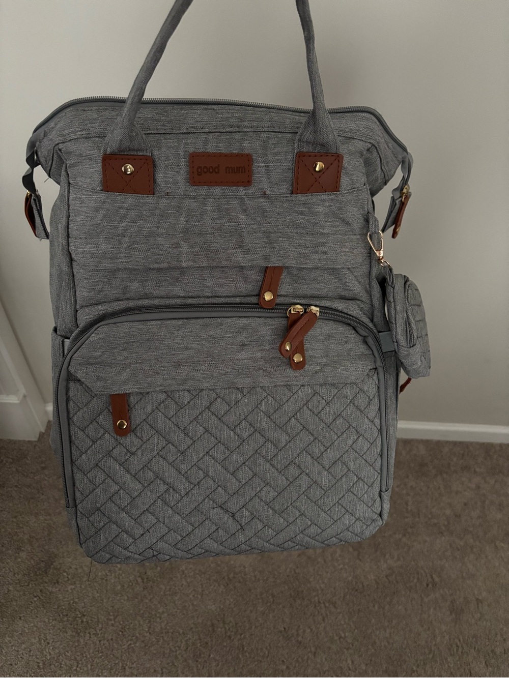 Multi-Function Baby Diaper Bag Backpack - Picture 3 of 4